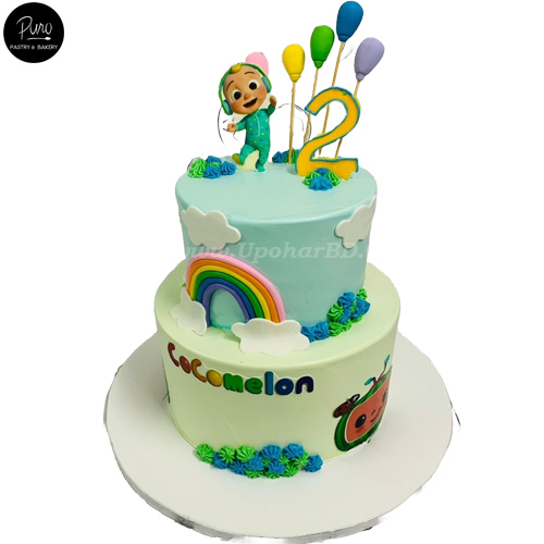 Cocomelon Theme  Cake